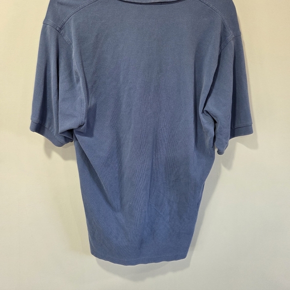 Burberry Blue Nova Check Polo Shirt Short Sleeve Men's Size M - Picture 7 of 7